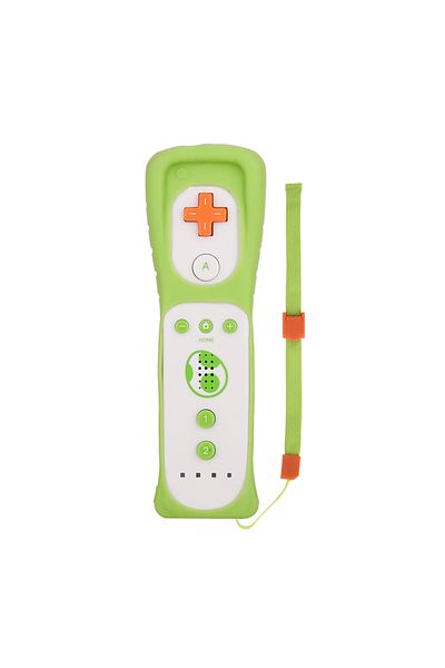 NVPONE 2 in1 straight handl 1 pair with Nunchuck Controller Set Motion Plus Remote Controller Wii Remote Co