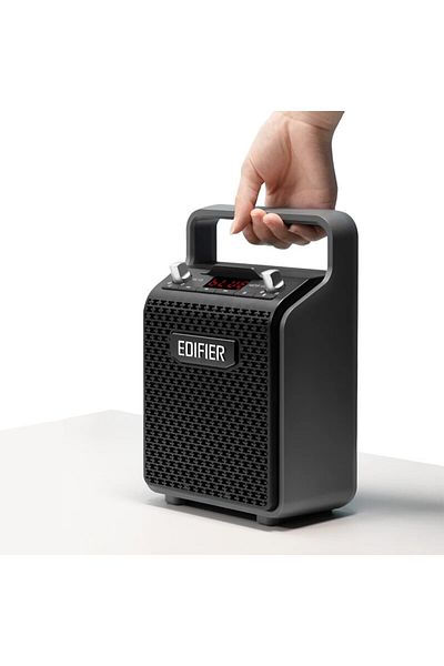 Choice Black Edifier PP205 Outdoor Portable Bluetooth Speaker Line In USB TF Card Inputs 8 Hours Playback S