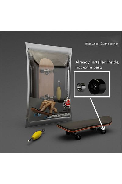 Choice 1-B Finger SkateBoard Wooden Fingerboard Toy Professional Stents Finger Skate Set Novelty Children C