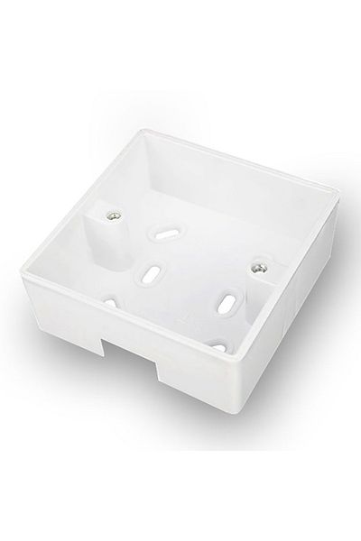Choice WHITE Delviz External Mounting Box for 86*86mm Standard Wall Switch Plastic Materials BOX Wall Socke