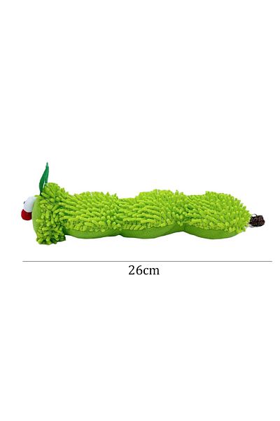 Choice Green Pet Supplies Caterpillar Shaped Plush Cat Toy Contains Catnip Self Pleasure Boredom Relief Int