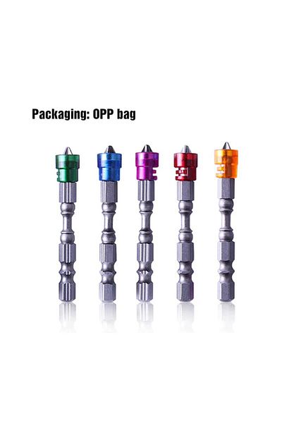 Choice Other 5pcs Magnetic Screwdriver Bit Drill Cross-head Ph2 Magnetic Screwdriver Bits 1/4 Inch Hex Shan