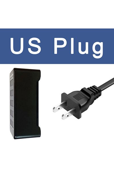 ILEPO 30-Port USB(150W) US Plug USB Charger 10 15 20 25 30 Ports HUB 150W Universal Wall Desktop Fast Char
