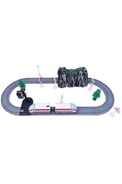 Salamandra Set Tren interactiv cu 41 de piese, Salamandra Kids