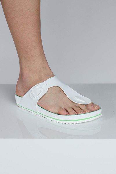 Jump 50019 Green - White Men's Slippers