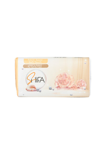 Shifa صابون سوفت تاتش 125 جرام - تنظيف يومي لطيف للحصول على بشرة منتعشة وناعم...