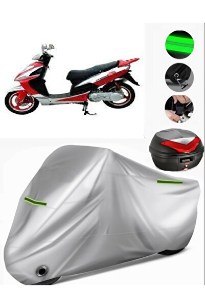 MotoEN Mondial 151 R S Rear Case Compatible Motorcycle Tarpaulin Premium (Loc...