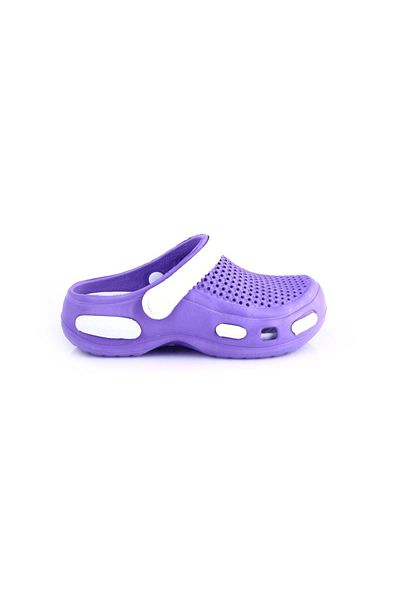 DGN Papuci Filet Sabo pentru copii alb-liliac Model: 15198161112691