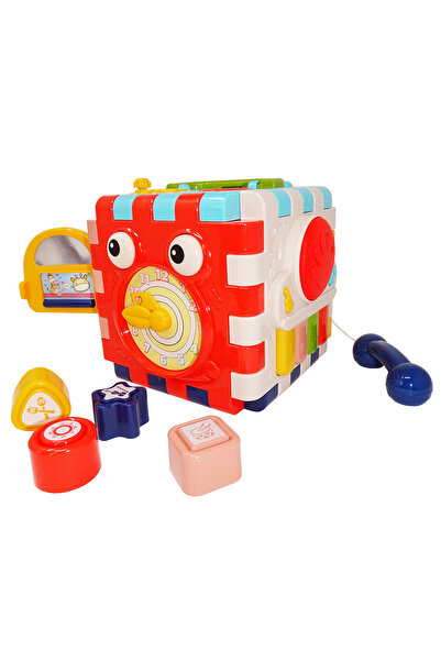 Salamandra Jucarie Interactiva Cub Multifunctional, cu Activitati 6 in 1, Sal...