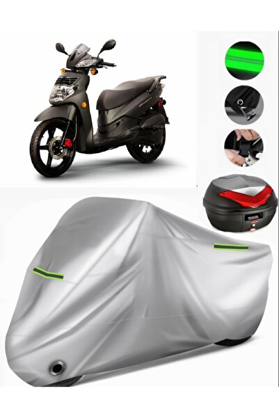 MotoEN حقيبة ظهر Sym HD Evo 200 متوافقة مع القماش المشمع للدراجات النارية Pre...