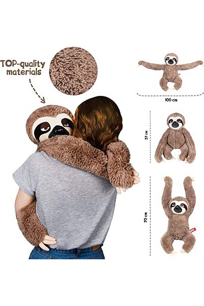 Fancy Sloths Plush Toy 42 Cm