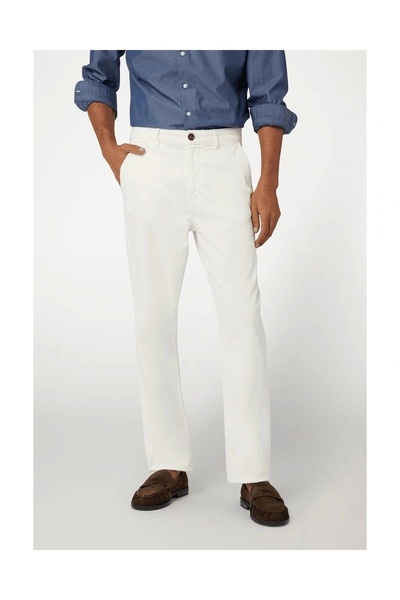 Guess James Chino Men's Cream Trousers M4Bb32Wgha1-G7V2