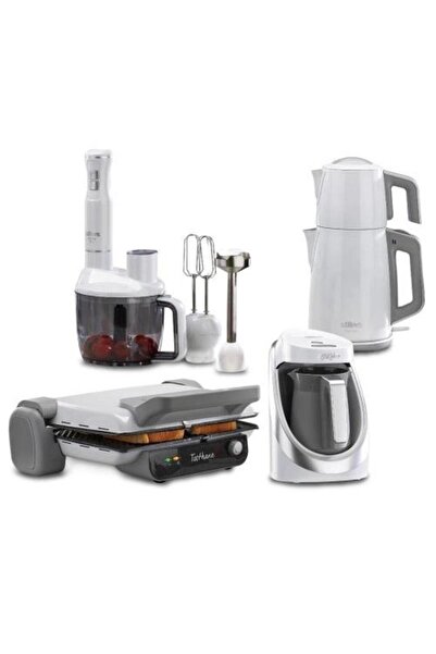 SİTİLEVS White Quartz Serisi 4'lü Paket Beyaz - STM80072