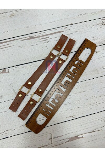 miraylahobi Leather Bocel Hand Grip Handle 1 Pair Tan