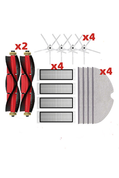 Choice مجموعة مكونة من 14 قطعة مع ممسحة ومرشحات HEPA لروبوروك S5 S50 S502 S55...