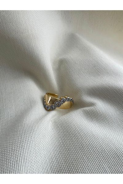bijuxbymrv Special Series Double Color Stone Ring