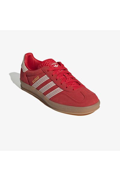 adidas Gazelle Indoor Damen-Sportschuhe in Rot