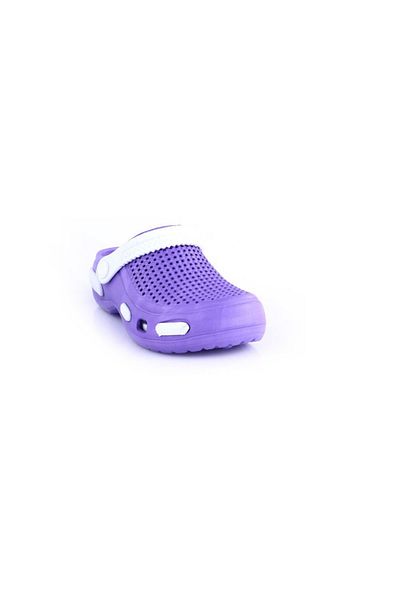 DGN Papuci Filet Sabo pentru copii alb-liliac Model: 15198161112691
