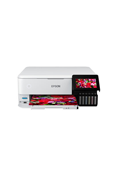 EPSON L8160 MEA Yazıcı-Tarayıcı-Fotokopi Renkli Mürekkep Tanlı Yazıcı (6 RENK)