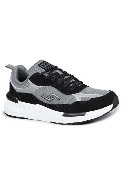 Jump 31179 Μαύρο Γκρι Ανδρικό Sneaker - Casual Sports Shoes