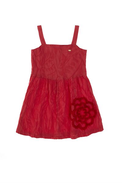 U.S. Polo Assn. Girl's Cherry Woven Dress 50308120 -Vr223
