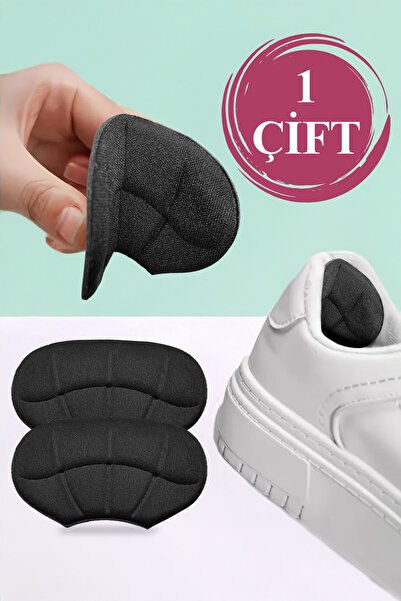 Walter White Ayakkabı Topuk Vurma Önleyici,Daraltma Pedi Ayakkabı İçi Koruyucu Aparat Topuk Süngeri Siyah