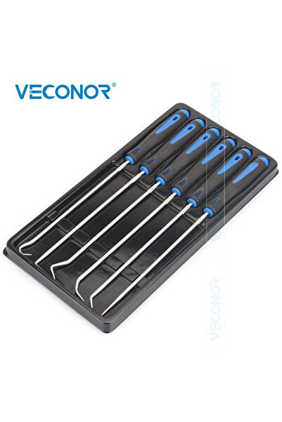 Choice مجموعة من 6 قطع من خطافات الالتقاط المتينة ذات الحلقات الدائرية الطويل...