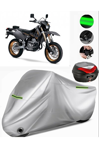 MotoEN غطاء خلفي متوافق مع غطاء دراجة نارية سوزوكي DRZ400 SM (متوافق مع القفل...
