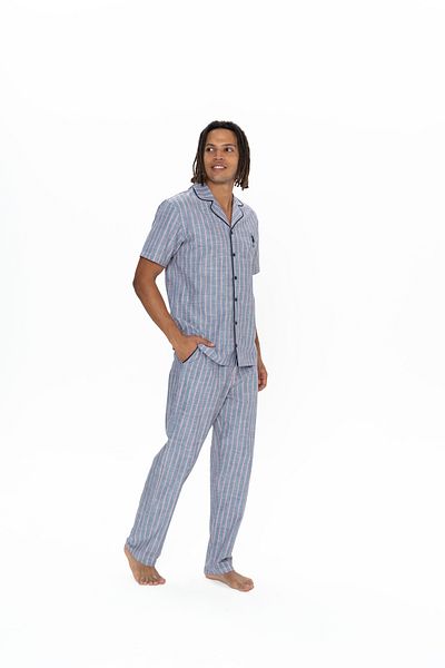 U.S. Polo Assn. U.S. Polo Assn. Set pijama pentru bărbați, 100% bumbac - ILC2.18D91D3D