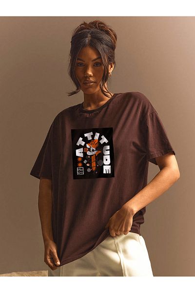 uyguntarz Μπλουζάκι με στάμπα Unisex Attitude Design