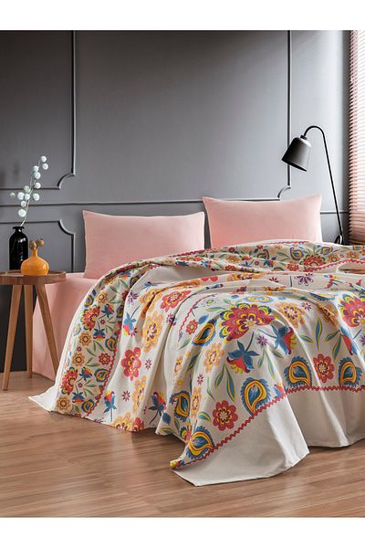 Loyal Home طقم بورشه تايكان مزدوج مع ملاءات مسطحة