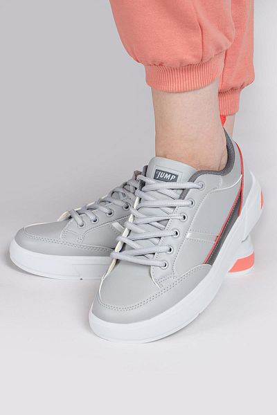Jump 27792 Gray Women's Sneaker Casual Sneakers