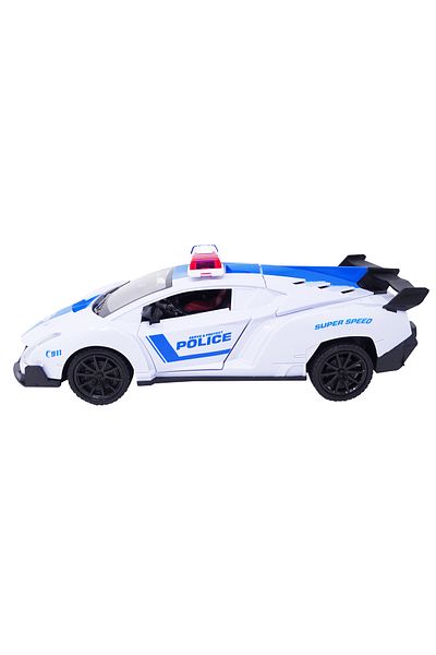 Salamandra Blue Police Car With Remote Control, Lights And Battery, Kids®