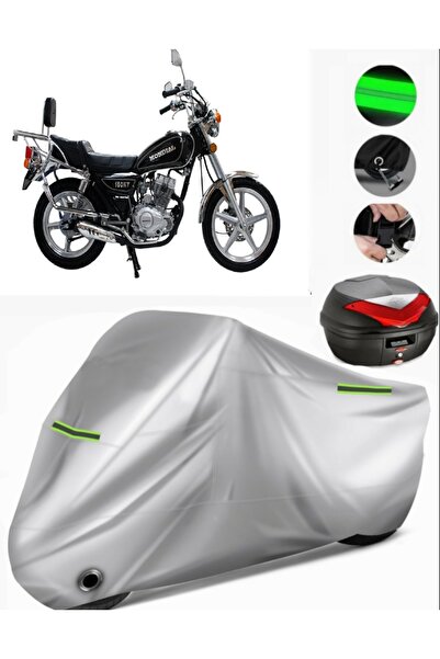 MotoEN Mondial 125 Kt Topcase Compatible Motorcycle Tarpaulin Premium (Lock C...