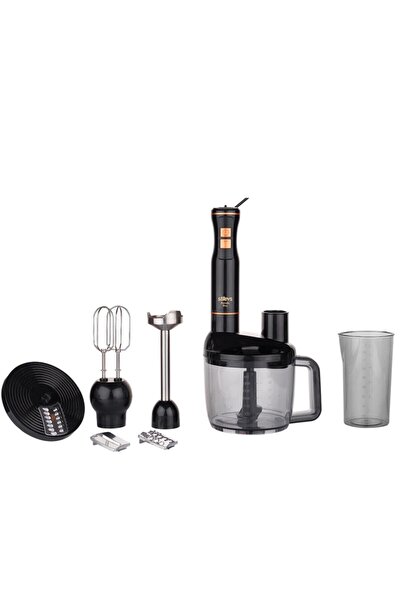 SİTİLEVS Kendo Pro El Blender Seti-siyah&bakır