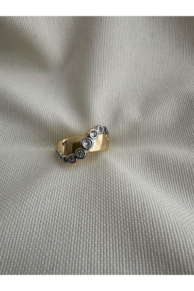 bijuxbymrv Special Series Double Color Stone Ring