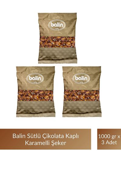 Kahve Dünyası Balin Caramel Milk Candy 1000 Gr X 3 Pieces