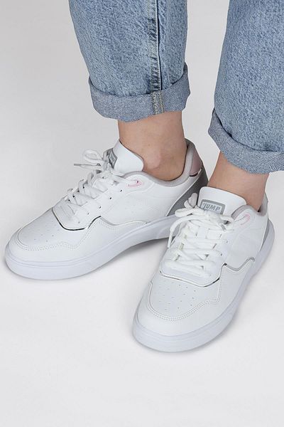 Jump 26821 Λευκό - Ροζ Γυναικείο Sneaker Casual Sneakers