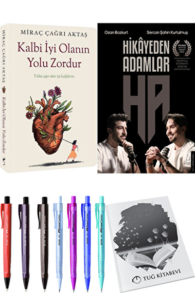 İndigo Kitap Kalbi İyi Olanın Yolu Zordur ve Hikâyeden Adamlar + Hediyeli