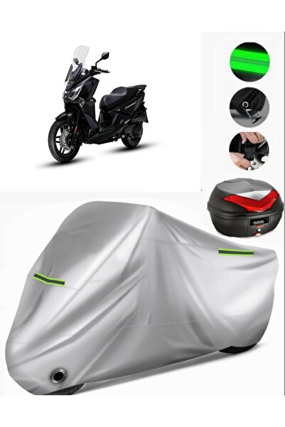 MotoEN Sym Joyride 300 Rear Bag Compatible Motorcycle Tarpaulin Premium (Lock...