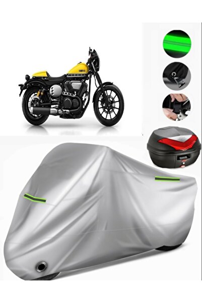 MotoEN Yamaha Xv950R Rear Case Compatible Motorcycle Tarpaulin Premium (Lock ...