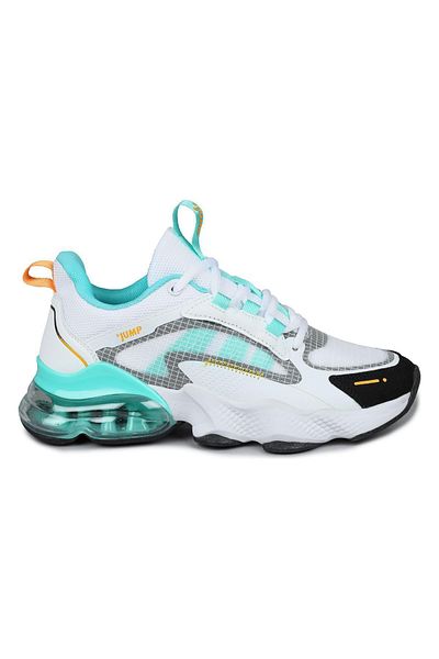 Jump 30906 Alb - Albastru Pantofi de damă Pantofi sport casual