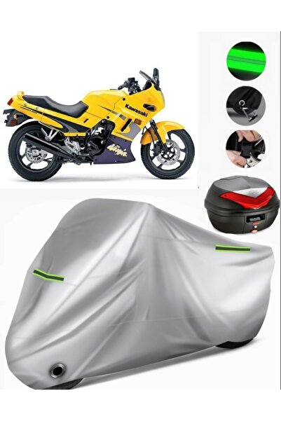 MotoEN غطاء خلفي متوافق مع Kawasaki ZZR 250 من القماش المشمع للدراجات النارية...