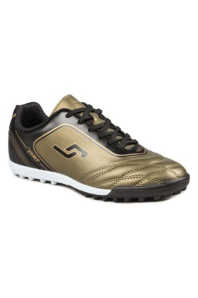 Jump 26753 Khaki - Gold Color Astroturf Football Shoes