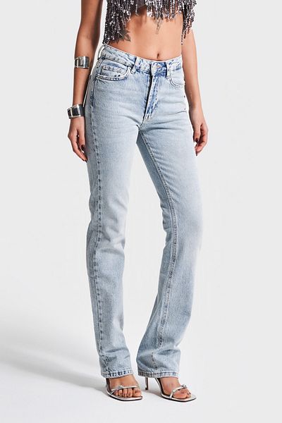 its basic 4S5-32 pentru femei, blugi din denim stretch, slim fit, culoare TK
