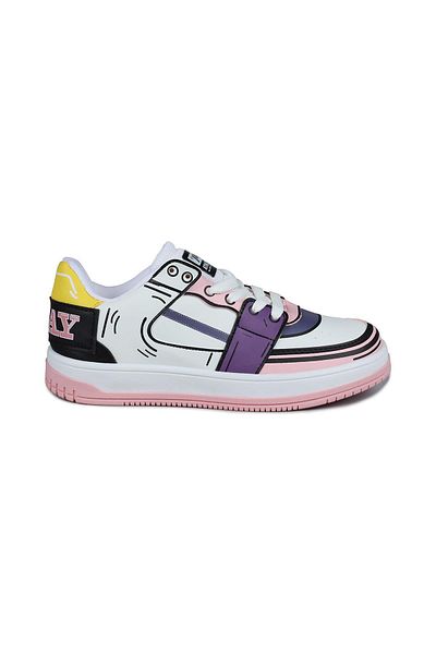 Jump 28129 White - Salmon Pink Girl's Sneaker Casual Sneakers