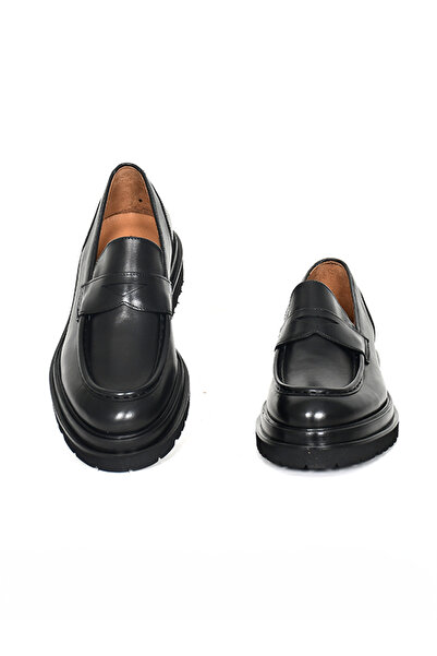 Tuna Genuine Antique Leather Eva Sole Loafer Model Men's Shoes - Tuna 3280