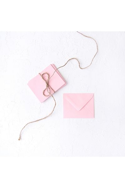 Bimotif Μικρός φάκελος, 7x9 cm 3 τεμάχια (Ανοιχτό ροζ)