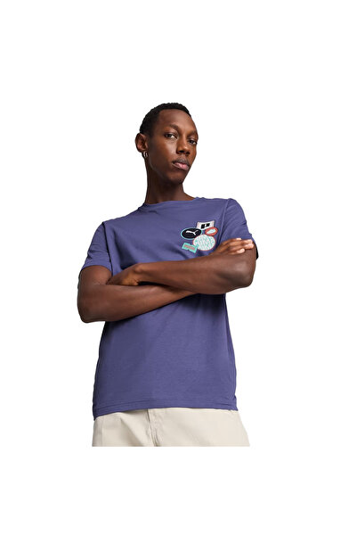 Puma Ανδρικό μπλουζάκι προπόνησης με γραφικό εικονίδιο