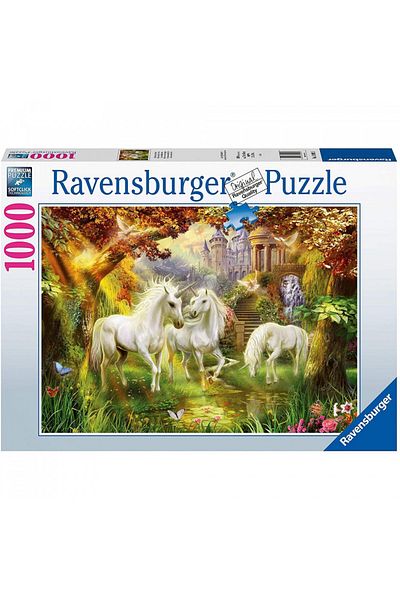 RAVENSBURGER Puzzle Unicorni In Padure, 1000 Piese